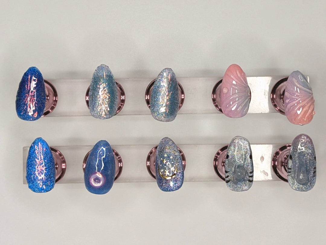 Custom Press-On Nails — Hand-Painted & Made to Order